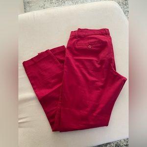 Gap Red Trousers